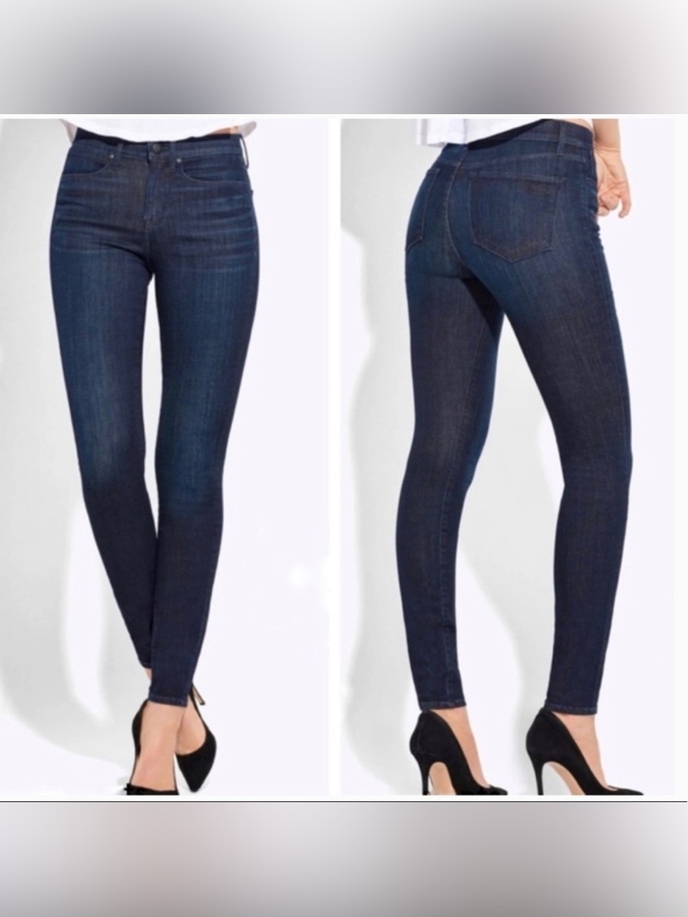 AYR The Riser High Neon Jupiter Medium Whisker Wash Skinny Slim Jeans 26 x 26